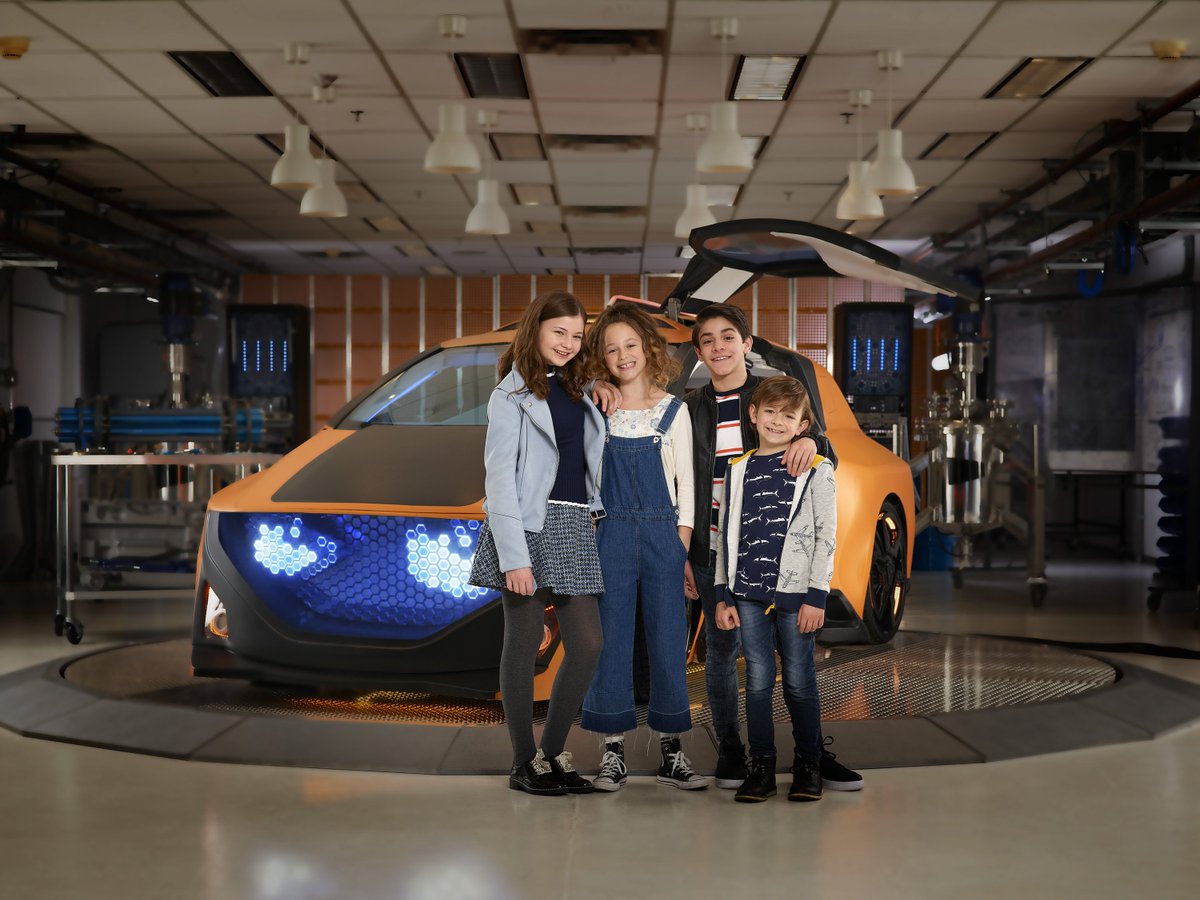 DisneyBrandTVPR's tweet photo. "Cue Tire Squeal!" #DisneyChannel will air a marathon of the first seven episodes of turbo-charged mini-series #DisneyFastLayne leading up to the exciting finale, "Mile 8," on Sunday, March 31 at 7:00 p.m. ET/PT. https://t.co/CcxW7sZPpg