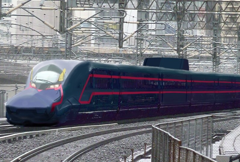 しょうちゃん 東京駅に到着する超進化電動貨物と漆黒の新幹線 シンカリオン T Co Nxfj5rbeu3 Twitter