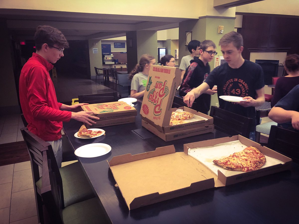 3484 finishes Friday ranked #8 out of 60 teams at #BuckeyeRegional with 2 qualification matches left. We’ve played WITH and AGAINST a lot of great teams so far! Having a blast! Time to refuel. Good luck tomorrow! #ptbm #DeepSpace #frc #OMGrobots <a href="/MarysvilleEVSD/">Marysville Schools</a> <a href="/MarysvilleECHS/">Marysville STEM Early College High School</a>