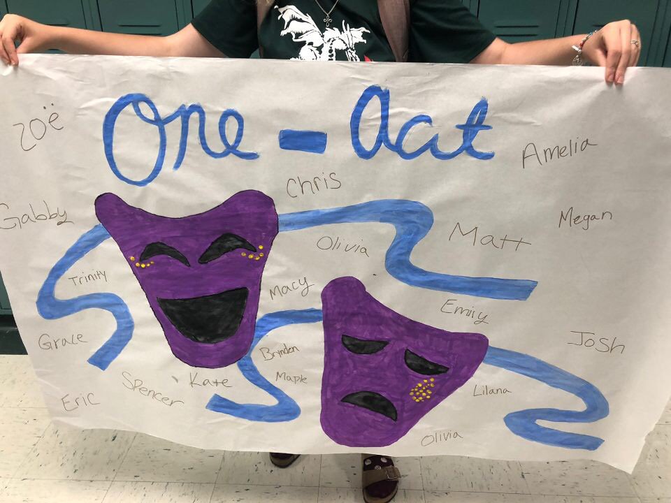 Last week on Friday we played a really cool choir card game, made by the brand Truly Horrible Things!!
In current news, our MacArthur Drama Department is advancing to Area, so we decided to show some support!!