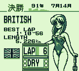 SilverRichards's tweet photo. I have a deep rooted love for anime girls in long forgotten gameboy games. This is from the gameboy pole position. https://t.co/nDDui7kBIK