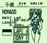 SilverRichards's tweet photo. I have a deep rooted love for anime girls in long forgotten gameboy games. This is from the gameboy pole position. https://t.co/nDDui7kBIK