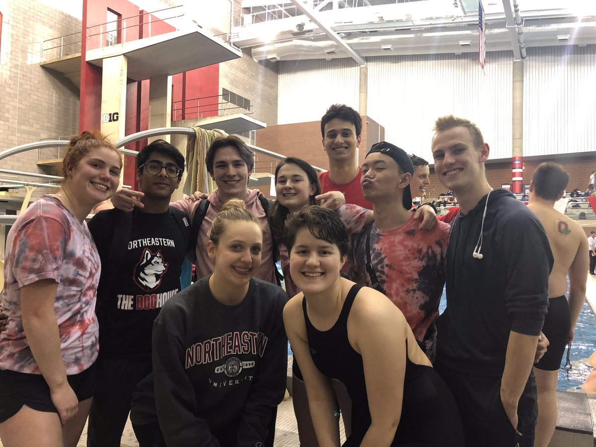 NUSwimClub's tweet photo. An amazing day of swimming. NATS DAY 1!🔴🐾🔴 https://t.co/7MtzISlfbQ