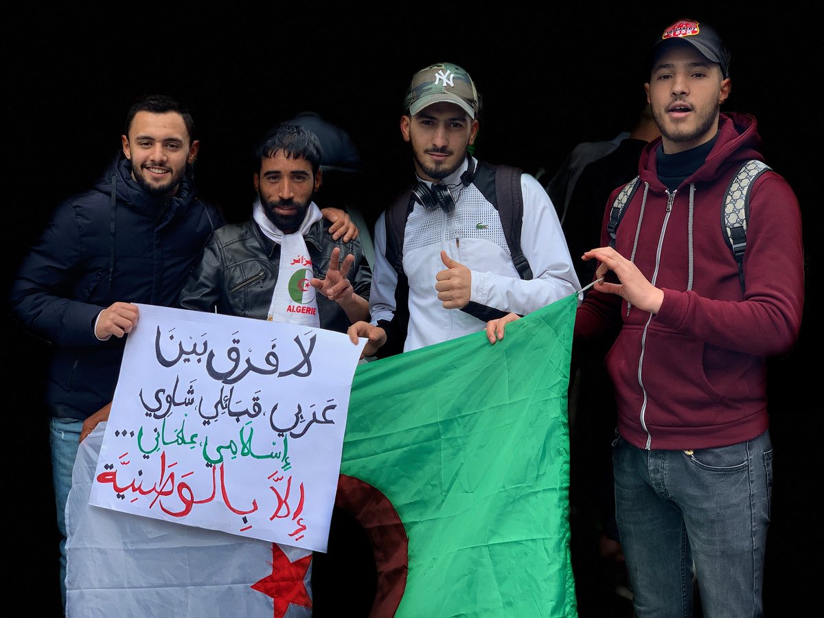 riadkaced's tweet photo. Le système veut exploiter notre diversité pour nous diviser, manipulant les salafistes, les MAKistes, les Femens etc. Restons unis contre cette mafia, femmes et hommes, peu importe la langue, la religion ou la couleur de peau #ترحلو_يعني_ترحلو #يتنحاو_ڨاع #الحراك_الشعبي #سلمية⁩ https://t.co/xJQJYk9Urs