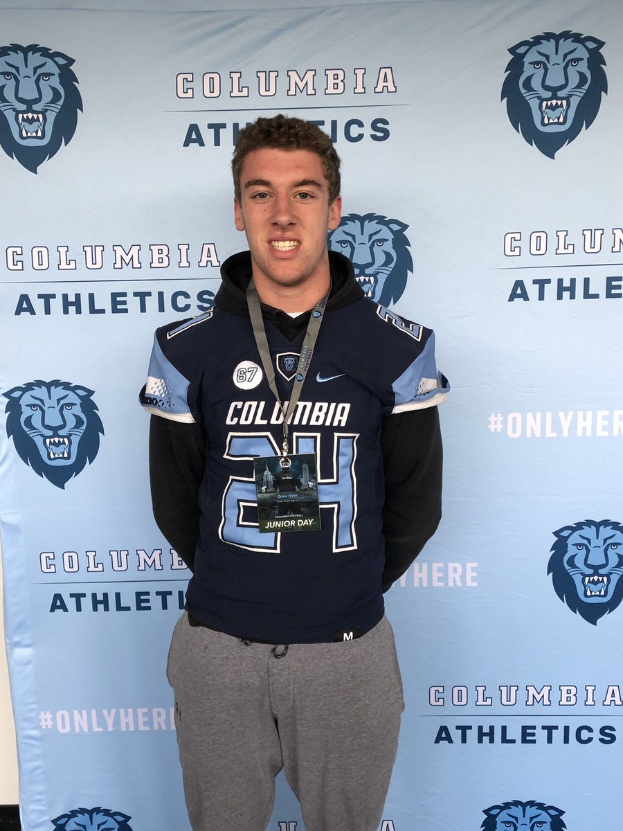 Drewfryer28's tweet photo. Thank you very much @CoachJonMc for the invite out to Columbia today. There’s something really special here! https://t.co/xclYZTVDmP