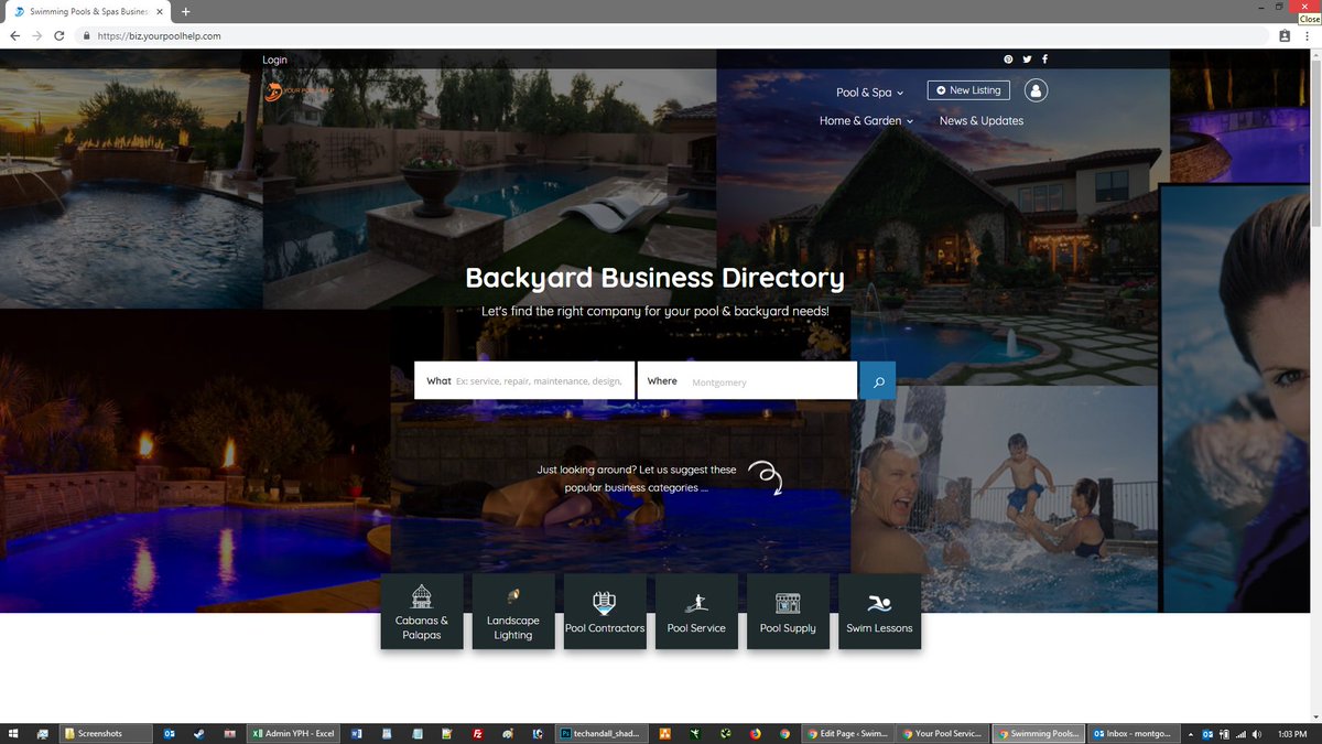 urpoolhelp's tweet image. Better Exposure = More Business
Join the growing community of backyard professionals!
#swimmingpool #construction #landscaping #outdoorliving #builders #backyard #remodeling biz.yourpoolhelp.com/pro-member-ben…