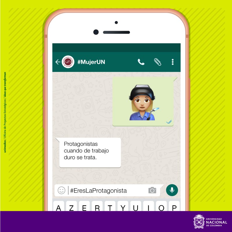 UNALOficial's tweet photo. #EresLaProtagonista cuando de trabajo duro se trata #MujerUN 👩👱♀️👩🦰👩🦱 https://t.co/1ct7tNNcv0