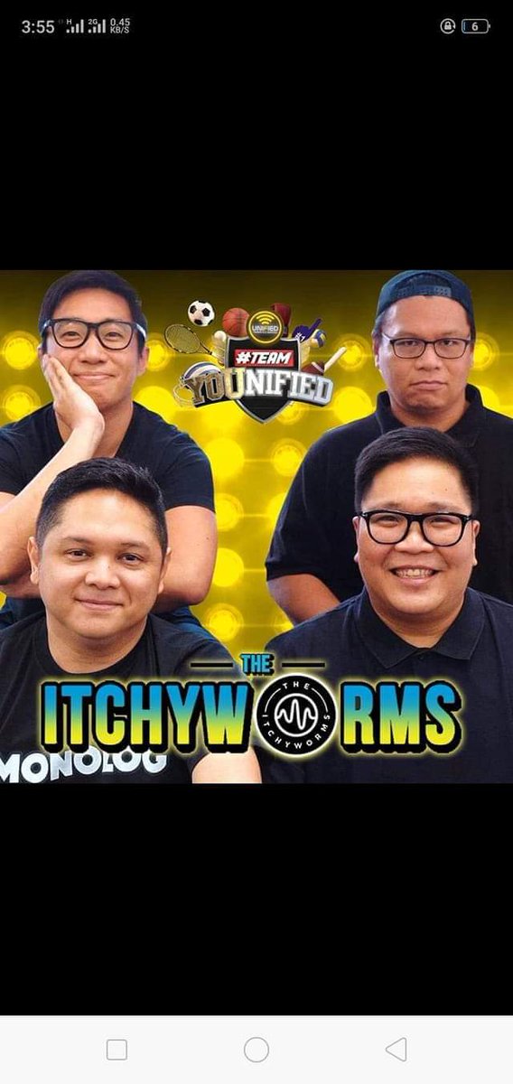 MemzDeluta's tweet photo. Unified is bringing the Itchyworms to you!
Grabee we are going 
Live &amp;Loud this april 27 lets the Ynares Sports Arena Rock &amp; Roll, ka UNIFIED! https://t.co/qF65e1WT22