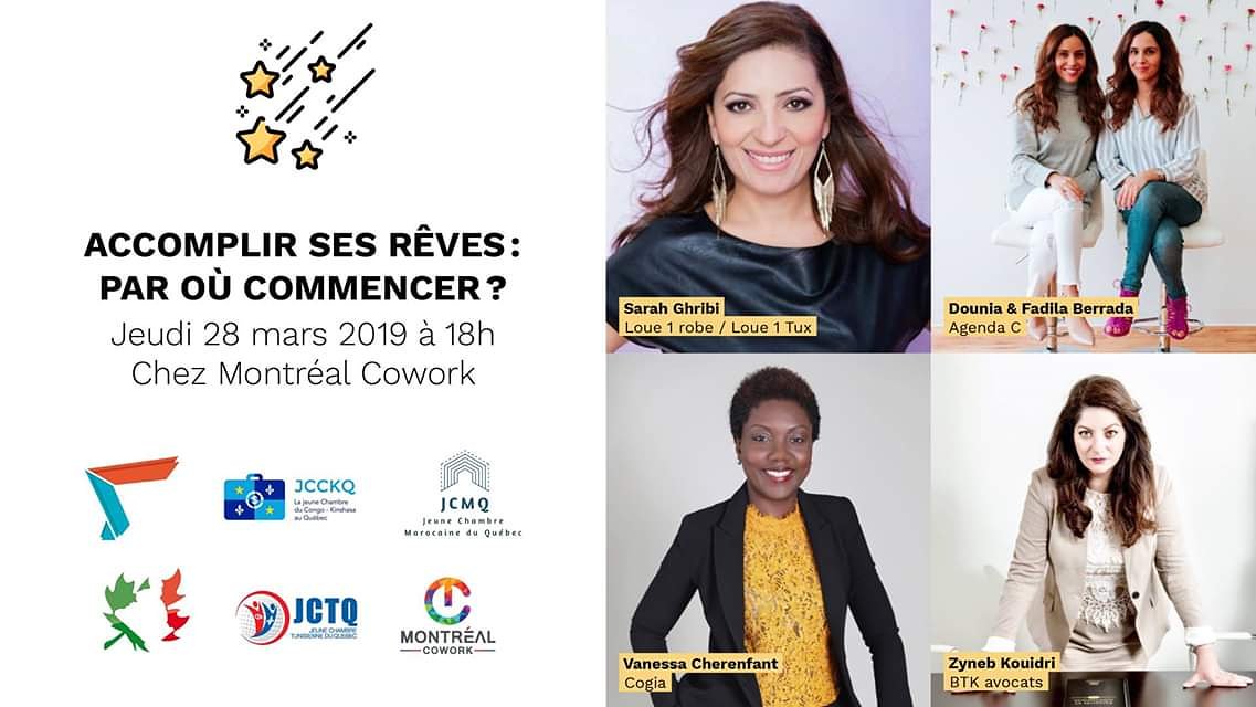 mcfvalles's tweet photo. Hier, j'ai assisté à ce super bel événement co-organisé par la @Jcchmtl et plusieurs autres jeunes chambres.
Merci à ces femmes inspirantes qui ont su brillamment rappeler au public l'importance de toujours croire en Ses rêves
#Croyonsennosrêves #Yeswecan #Rêver #Inspiration https://t.co/CdBx8byiLP