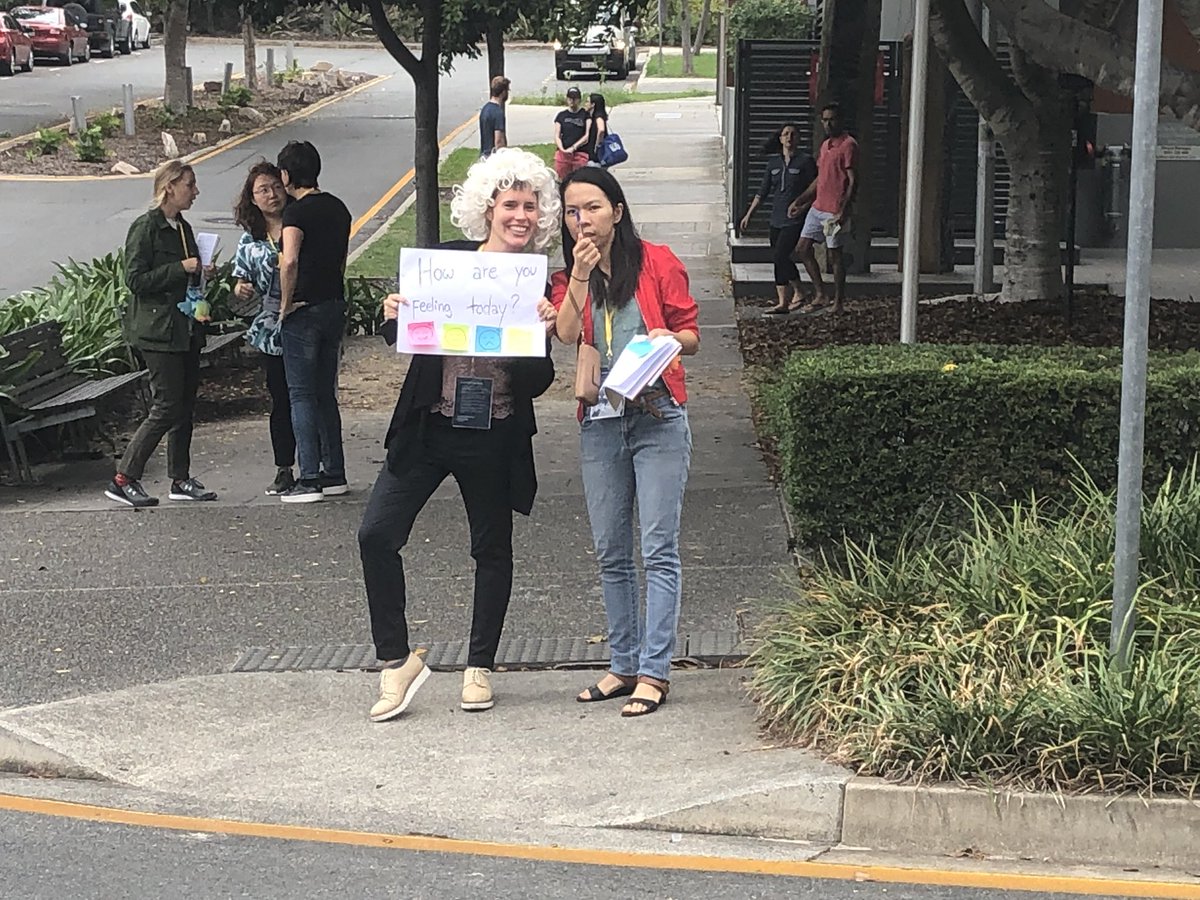 Research in the wild! #GSJam #brisbane #ServiceDesign