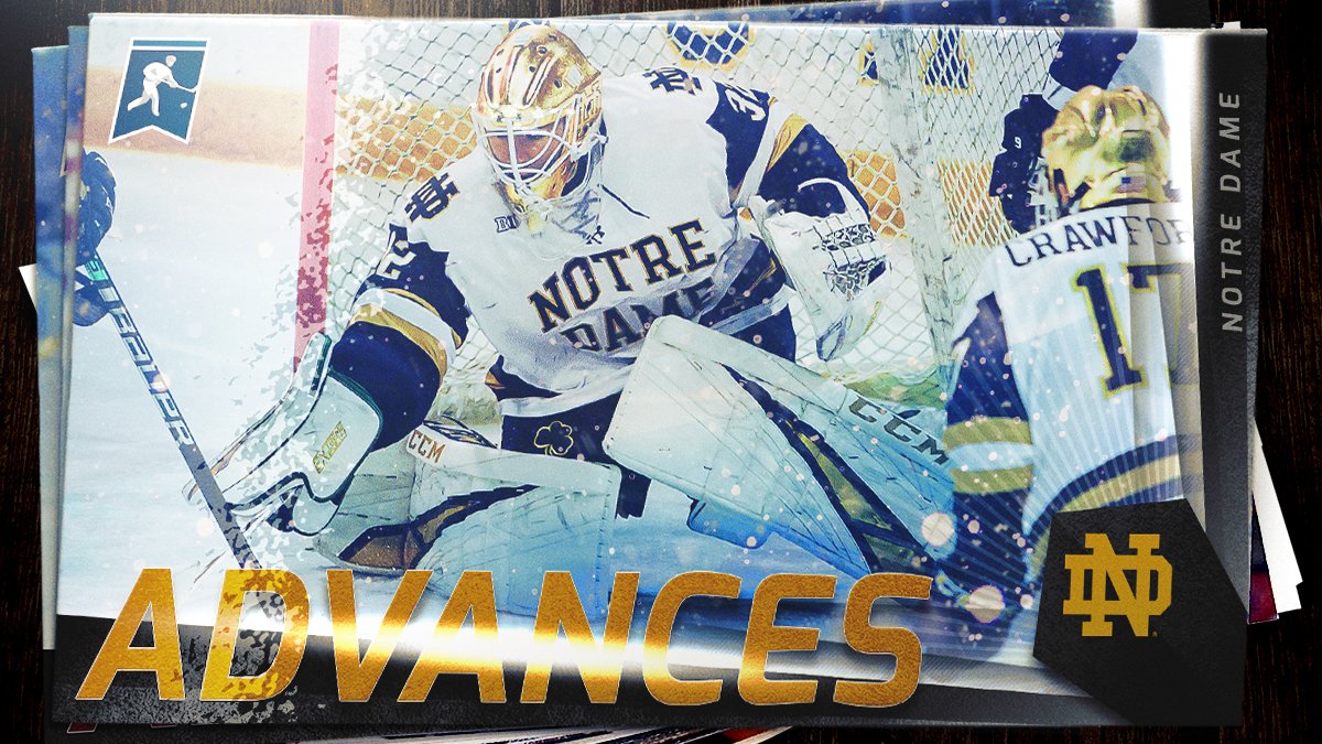 NCAAIceHockey's tweet photo. The Luck of the Irish!
@NDHockey scores the equalizer with 2:20 left and the game winner in overtime, as the Irish score the come-from-behind win to down Clarkson, 3-2.
#NCAAHockey https://t.co/KNvxc0rSo6