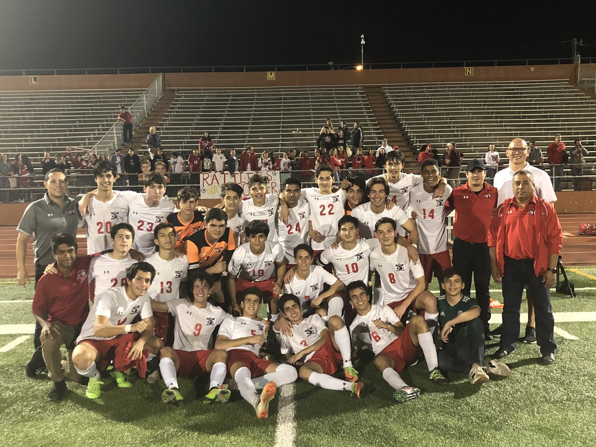 SHS Rattler Soccer wins a Bi-District Championship with a 3-0 victory over the Brownsville Pace Vikings. #rattlerproud