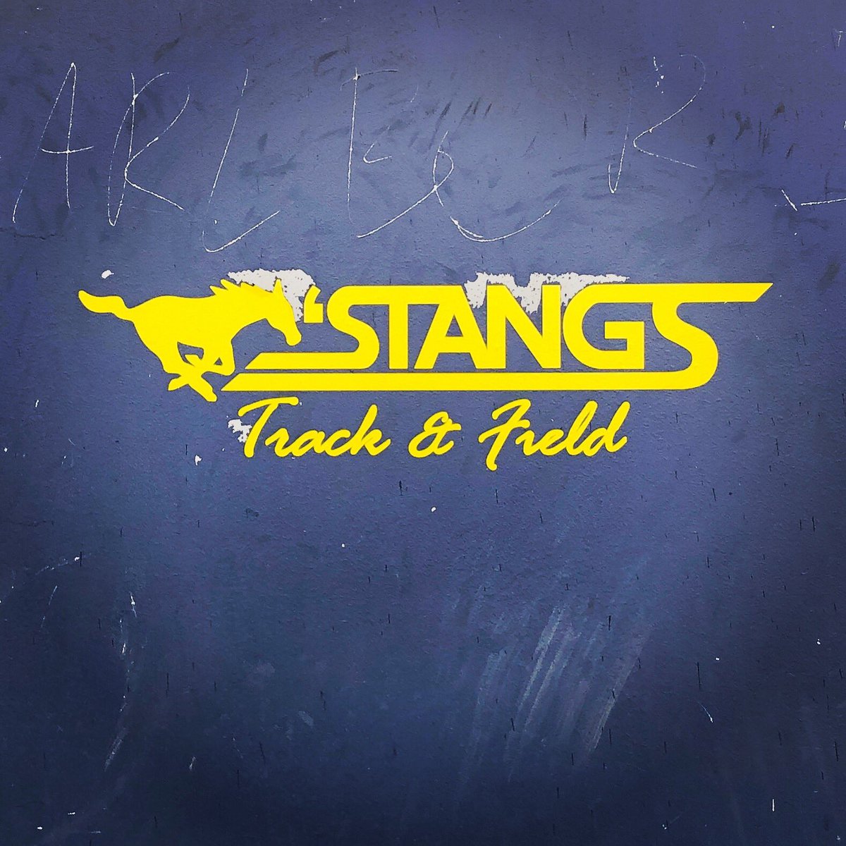Killergore's tweet photo. New logo, who dis? #mustangstrack #madeinthebwing #mrBmadeIt @Marlboro_TnF_XC @MHSscoreupdates @marlborotech https://t.co/rWVpRrXXjW