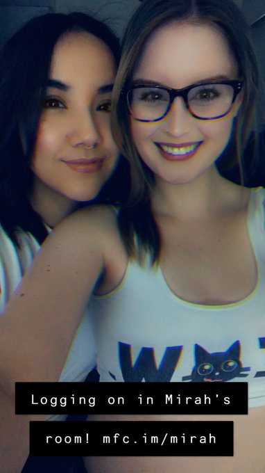 Come join @MirahLovess and I in her room! https://t.co/e2Qplr1vCd https://t.co/WYHASLxfZ4<a class="tags" href="/tag/mirahlovess">@mirahlovess</a>
