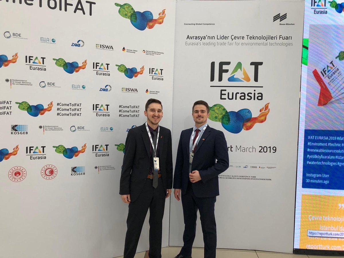 Last day #ifat show in Istanbul. The order book is full #montabaur #westerwald #ifatEurasia