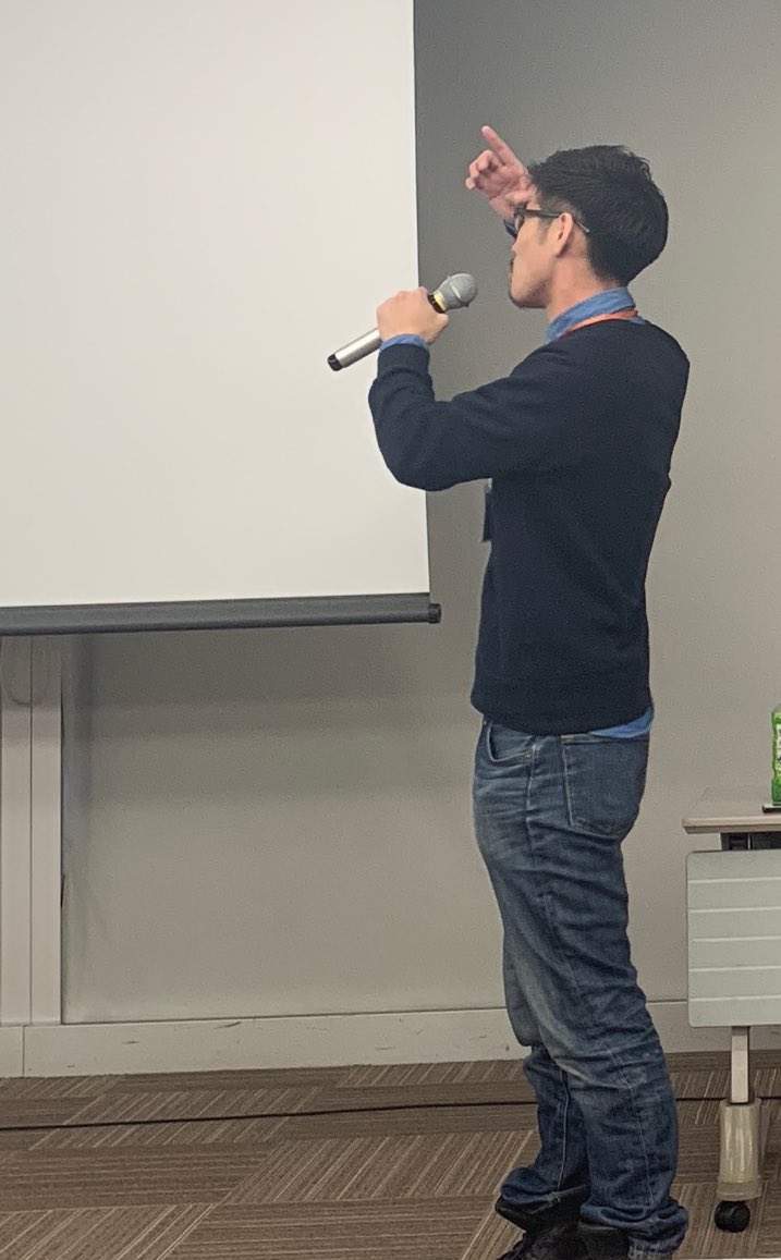 otani_lec's tweet image. まだセッション始まってないけど、すでに唯先生喋りまくってるのよ(セルフ前説）
 #gcconf2019 #GCC2019