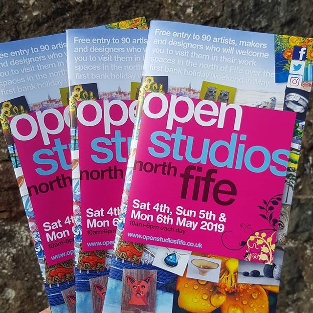 If you are out and about this weekend, look out for our free brochures in galleries, shops, cafè's, libraries, waiting rooms etc! #openstudiosnorthfife @welcometofife #osnf2019 #creativescotland #scottishartists #artinfife #northfife #fifelife #contemporaryarts #appliedarts …