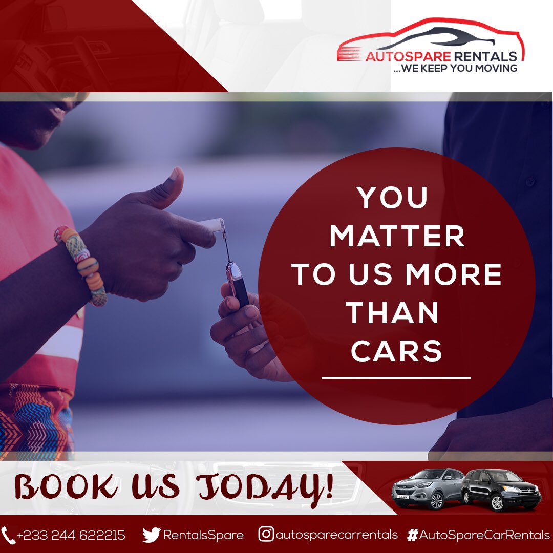AutoSpareRental's tweet photo. The comfort and satisfaction of our customers is the biggest concern to us. We stride to make you the number 1 person on earth. Rent a car at @autosparerental and your comfort and safety is assured. #carrental #rentalcar https://t.co/nCILpF0Gvs