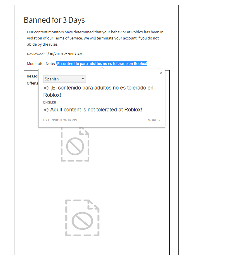 Etiqueta Robloxban Al Twitter - 