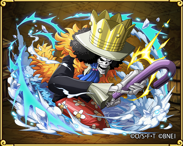 One Piece トレクル 公式 新キャラ情報 3 30 12 00開催のコロシアムに新規参戦するキャラは 麦わらの一味の音楽家 ブルック ヨミヨミの実 の力をもつ強力なキャラクターを仲間にしよう 画像は進化後のイラストです 詳細はアプリ内