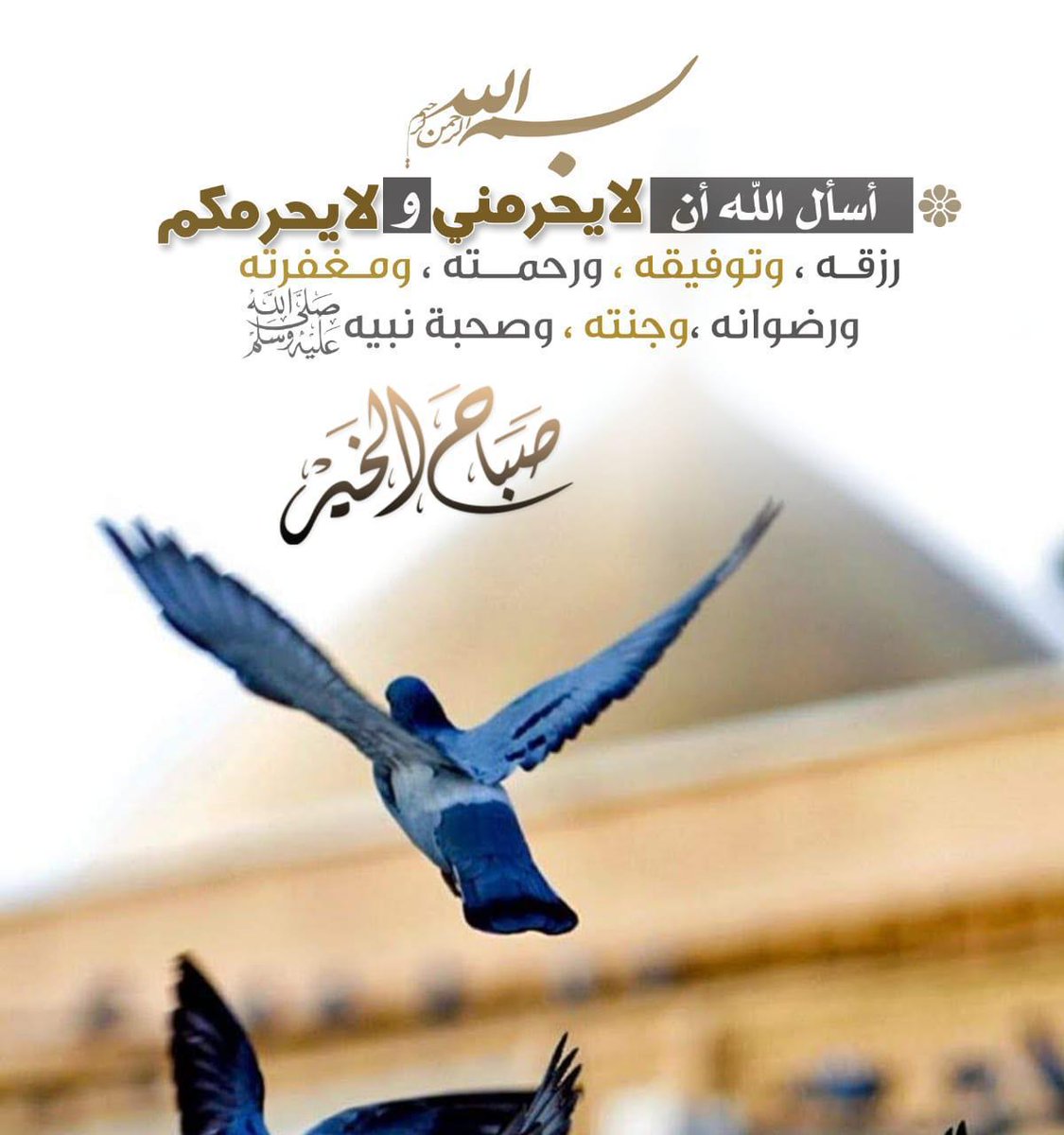 لاإله إلاالله وحده لا شريك له له الملك وله الحمد وهو على كل شيء قدير اللهم صلي وسلم على نبينا محمد لاتنسوا صلاة الضحى أثابكم الله بالخير