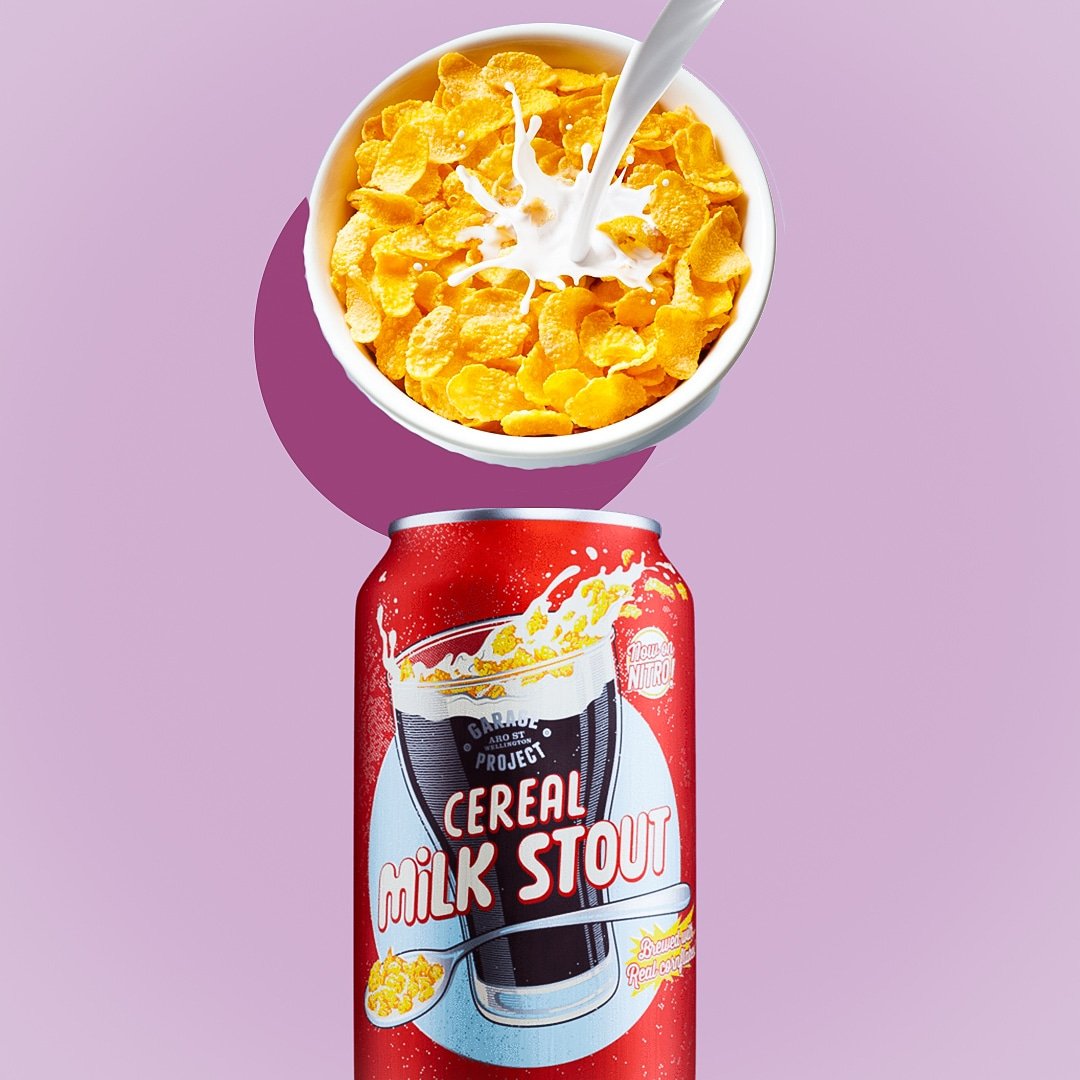 Quaffables's tweet image. Its the perfect time to tuck into darker brews like Cereal Milk Stout from #GarageProject.If rich and smooth is what youre after,than this is the for u.Great chocolate flavours and aromas emanate from every sip. 1 glass isn&apos;t enough 
#Quaffables #BeerOClock #CraftBeer #BeerPorn