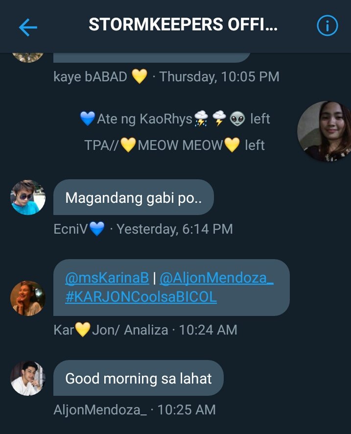 strmkprs's tweet photo. Salamat sa pagdalaw @AljonMendoza_  .
Ingat at Enjoy kayo diyan 
@iamrhysmiguel  @kaori_oinuma  @msKarinaB 

#KARJONCoolsaBICOL https://t.co/2hCM1Fbz2A