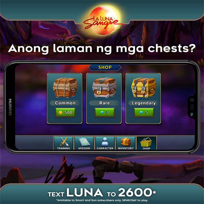 XelebLLS's tweet photo. Sinong ang gamit mo sa #LaLunaSangre game, si Tristan o Malia?
Text LUNA to 2600. https://t.co/WOPaiUQpGk