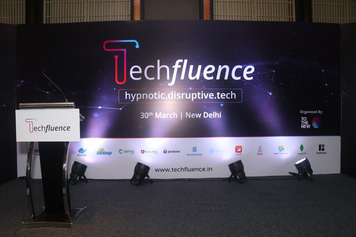 TOTHENEW's tweet image. The stage is all set for #Techfluence2019 – The most happening #DigitalTechnology Conference of Delhi/NCR is about to begin. For more information, visit techfluence.in
#Techfluence2019 #DigitalTechnology #DigitalTech #Techconf #DelhiTechConf