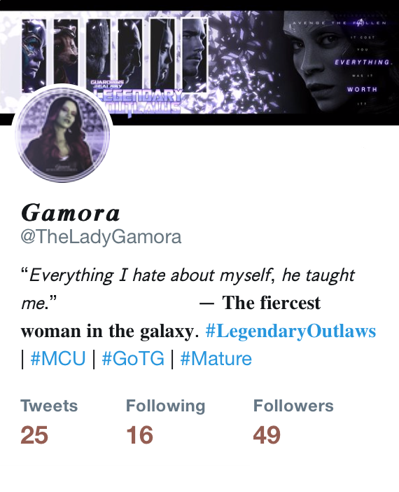 BornOfWisteria's tweet photo. "You're going to want to keep an eye on this crew."

#LegendaryOutlaws

@NotATotalDick 
@TheLadyGamora
@CosmicBugLady
@LoseTheMetaphor https://t.co/ajjCUcrXf9