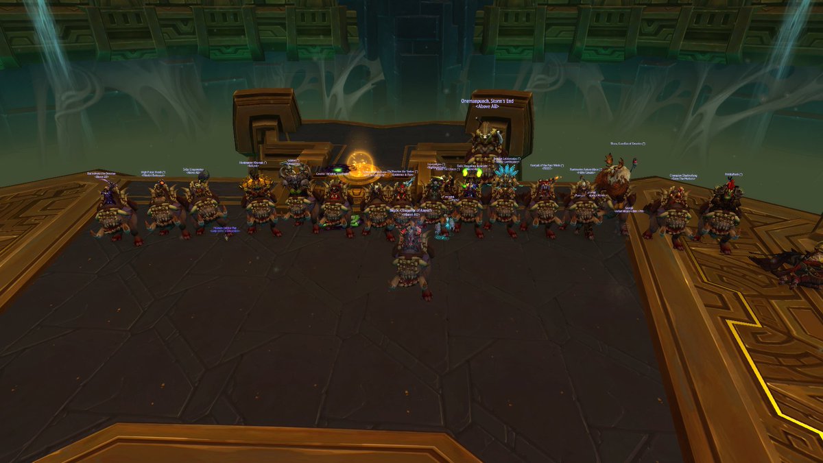 Tsff_Nez's tweet photo. Another Glorious run! @Warcraft @theperkypugs https://t.co/VaCkRkiWNo