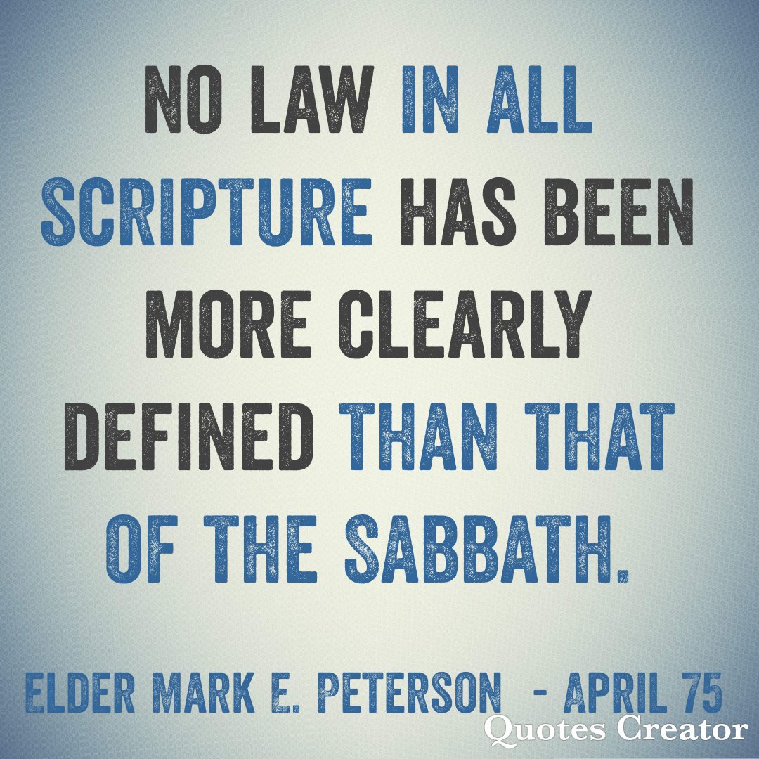 BabyBackSaint's tweet photo. A reminder that Saturday is the day we get ready for Sunday. #LatterDaySaint #OnAJourney #TwitterStake #GeneralConference #April75 #ElderPeterson #Sunday #TheSabbath https://t.co/tBdKqqv5JN