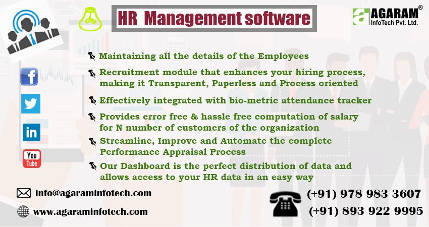 AgaramInfoTech's tweet image. Employees are your most valuable Resources, manage them efficiently with AgES - HRMS. Entrust all your HR-related activities right from Recruitment to Reliving, to the most reliable solution, AgES - HRMS.
#HRManagement #Software #AgaramInfoTech 
Visit: agaraminfotech.com