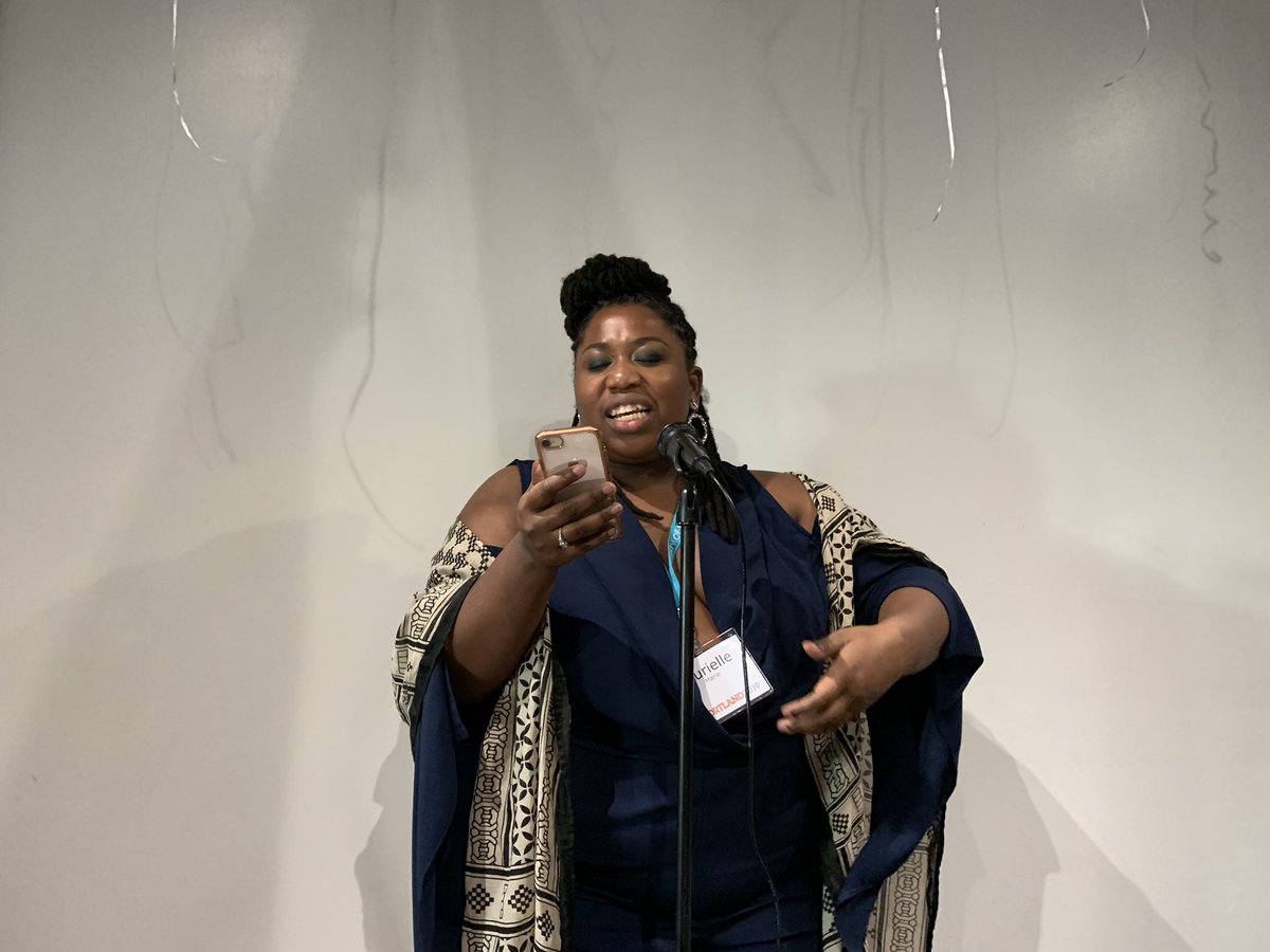 @YesAurielle getting all the deep & down poetry in at #beyondresilience for @LambdaLiterary & @NatBrut

#AWP19 
#awp