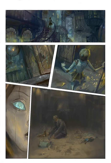 3 of 11 pages from a comic about Orianaa I did last year. It was summer vacation and I couldn't focus on drawing when my sisters kept playing in my room. I also skipped alot of pages when deadline came up. 