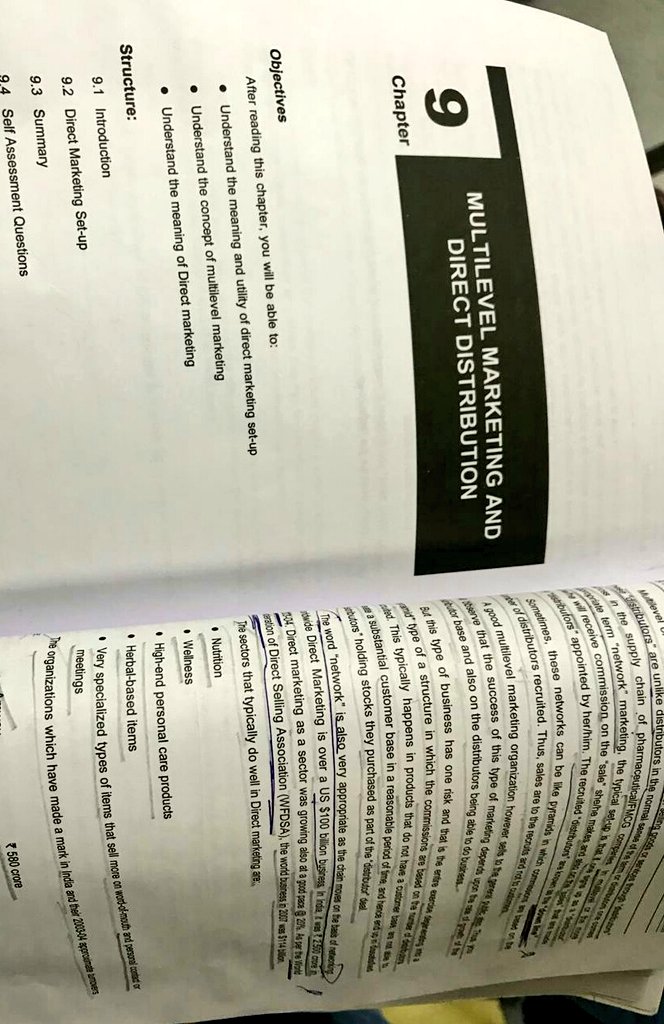 MaitriPanchal3's tweet photo. MLM Whole Chapter In MBA
For those people who say it's a Scam👋
If we are wrong thn why in the academics 
#justiceforebiz @narendramodi @PMOIndia @SushmaSwaraj @rajnathsingh @KTRTRS @arunjaitley https://t.co/ZaCj2Immir https://t.co/oniopLvZof