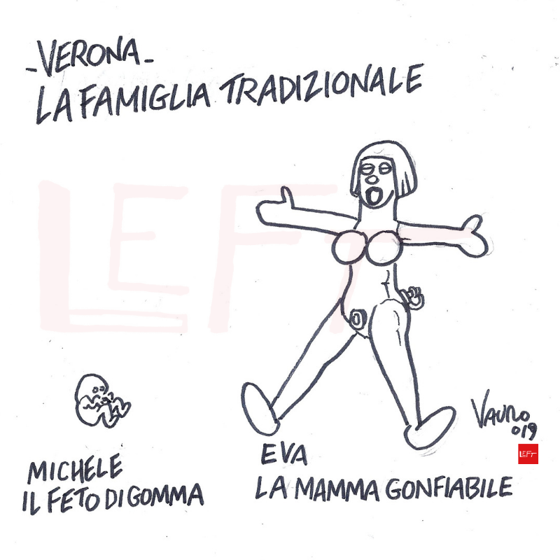Left_rivista's tweet photo. +++ULTIMORA+++ @VauroSenesi per Left

#laFAMIGLIAdelMULINOverde #congressodellafamiglia #Verona #worldfamilycongress #WCFVerona #fetodigomma https://t.co/pRNfLoaSq5