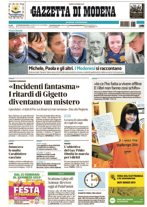 Gazzetta di modena oggi prima pagina Gazzetta di modena oggi prima pagina
