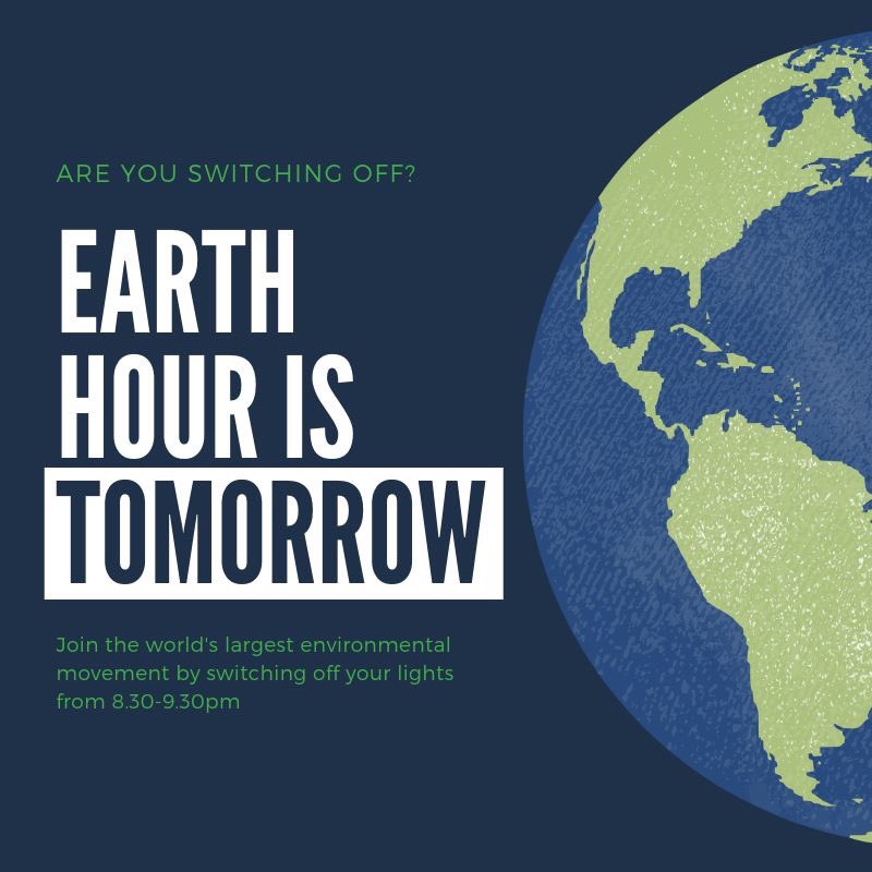 Earth Hour is the world’s biggest movement to protect our planet. Are you switching off?