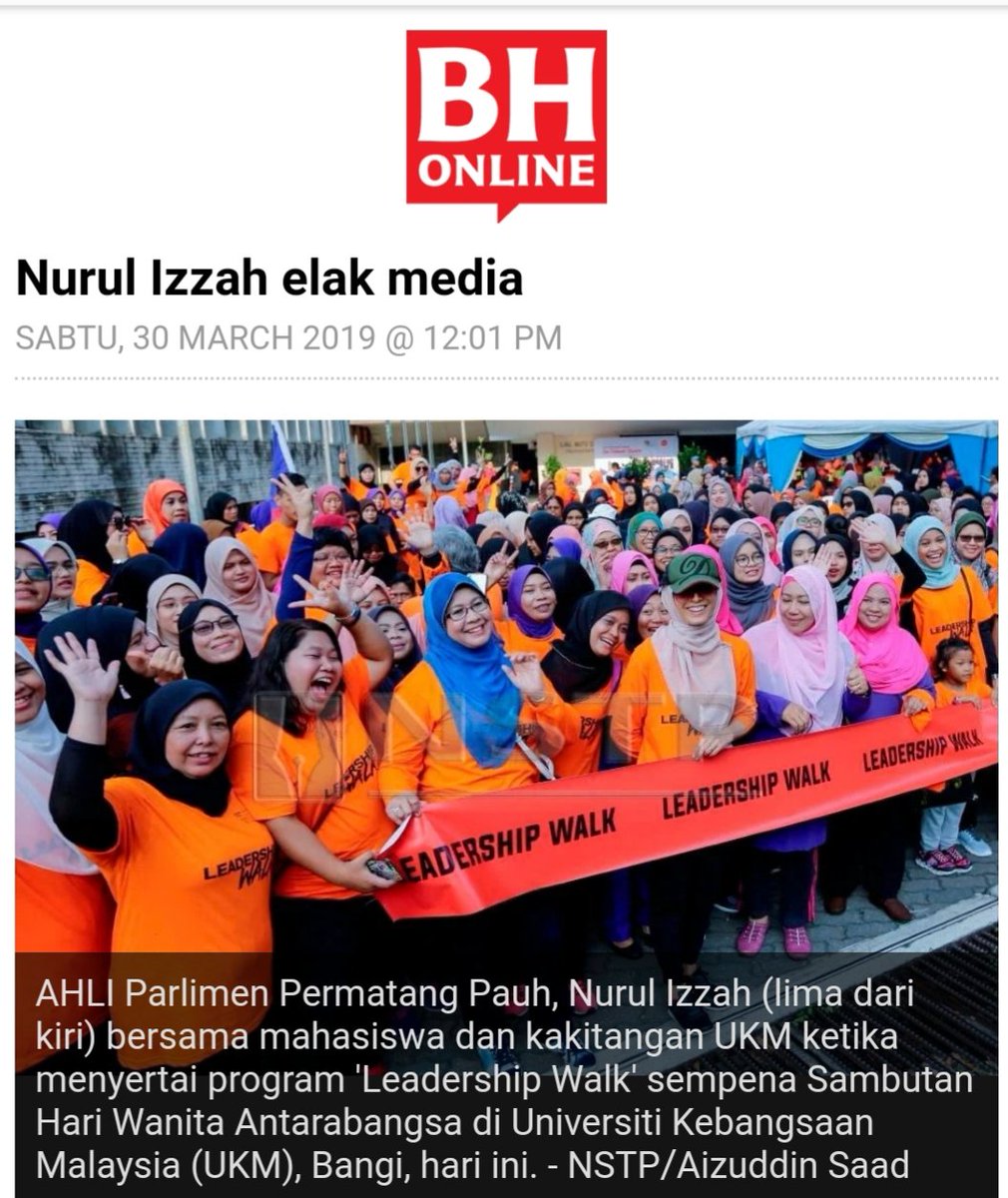 KubingR's tweet photo. #BH tak heranlah knp @n_izzah elak jawab media.
20 tahun dlm perjuangan #Refomasi. Kami kenal hati budi media. Nak panaskan ceta. Lain di jawab lain di tulis. Ada wartawan masih pro krjaan lama.
boleh selesai dlm suasana harmoni. Tk perlu hot.
@PmtgPauhP044 https://t.co/PSsCnPmWAt