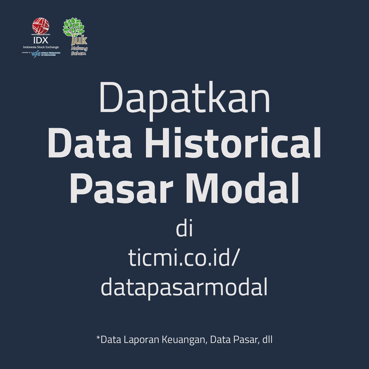 Idx On Twitter Saya Butuh Data Di Bawah Tahun 2015 Nih Min Jika Kamu Tidak Menemukan Data Historical Pasar Modal Seperti Laporan Keuangan Perusahaan Tercatat Ringkasan Saham Dan Lain Lain Di Https T Co 5vebvhrqwd Maka