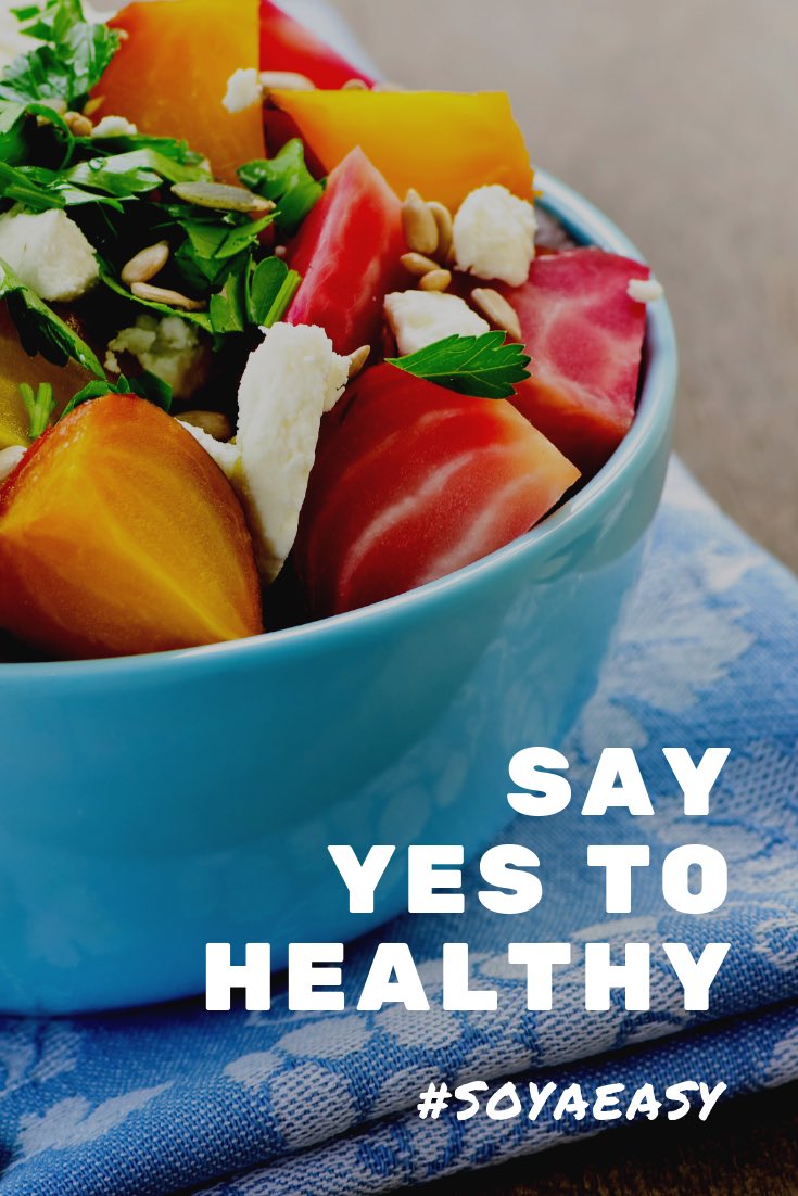 SoyaEasy's tweet photo. Please say yes to our health
#soyaeasy #vegan https://t.co/0LOWyNEbiG