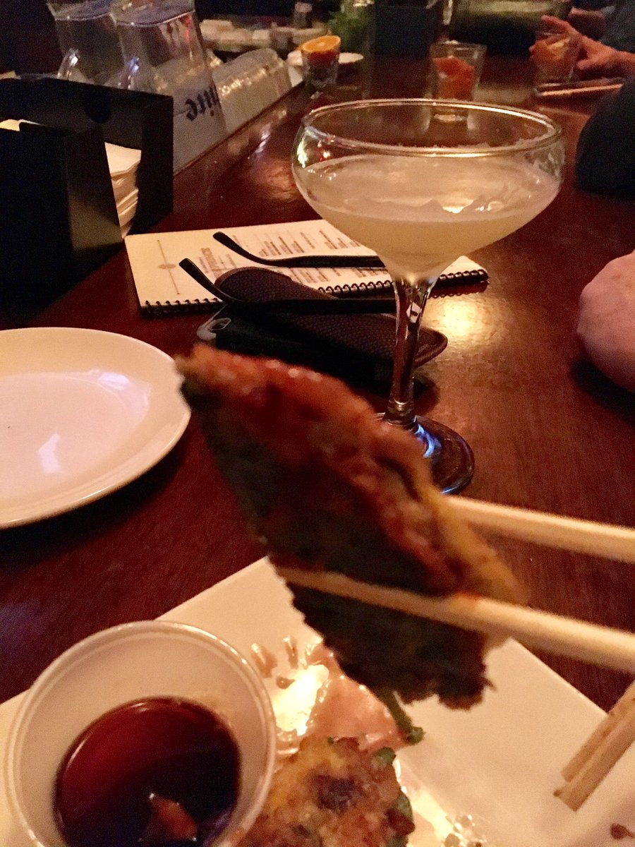 JordanAVBC's tweet image. Banana Daquiris and kimchi pancakes with Briney Melon lovers