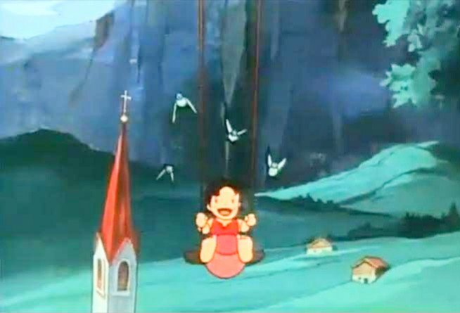 まめつぶ アルプスの少女ハイジ オープニング曲より ポケ森 ポケ森写真部 ポケ森ニンドリ Animalcrossing Pocketcamp ポケ森で再現 ブランコ T Co Vl8xofc1qm Twitter