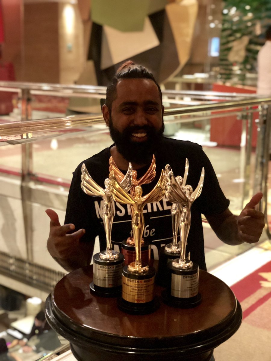 LIQVDAsia's tweet photo. With 6 metals, it was indeed a good outing at the  #DIGIXX2019. Looks like we are headed to our new awards closet faster! #agency @aurnobmitro @RashmiPutcha https://t.co/zGxp2wiG9k
