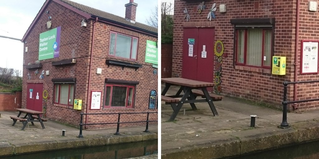 PochatTraining's tweet photo. Great to see this #LifeSaving #AED/#Defibrillator at #TaptonLock, #Chesterfield!
#DoYouKnow how to use it?
#WouldYouKnow how to save a life?
If yes, β
If no, come learn with us!
https://t.co/75PfcBFJs6
.
#uksopro #UKSmallbiz #SMEUK #Derby #Derbyshire #Sheffield #Socialsheff https://t.co/qupGmsb1rG