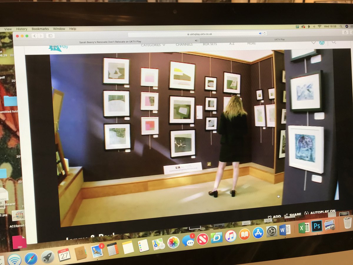 CankStGallery's tweet photo. WE'RE ON TV!! Watch Stef showcasing Cank Street Gallery and our talented artists on @sarahbeeny 's new series- Programme 2 with Jenny and Paul - on theReally UKTV Play, found here on their website: https://t.co/vd0IFBqjYK https://t.co/ityQxj9rZB