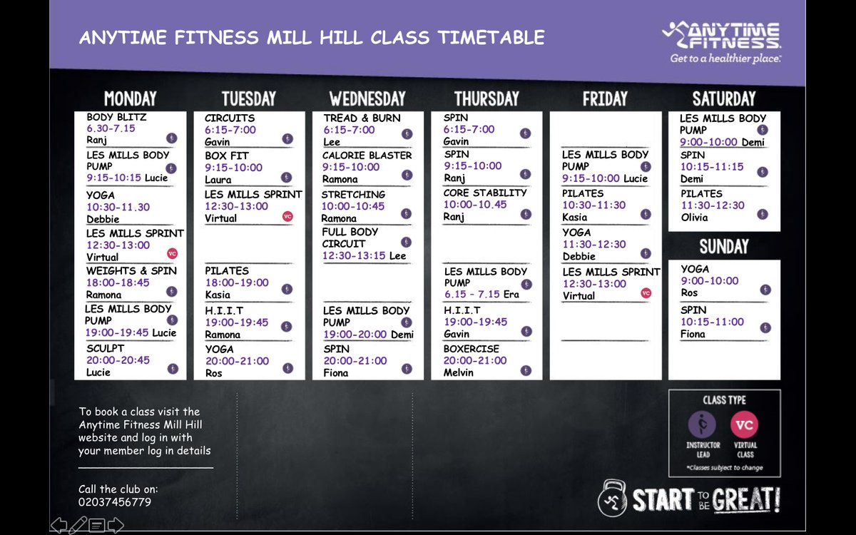 AFMillHill's tweet photo. Have you tried our classes? 
We now have LES MILLS SPRINT 3x a week which you don't want to miss! 
Classes can be booked 2 days in advance through the app or in the club 🚲🥊💪🏽 https://t.co/XVAtUgYsuH