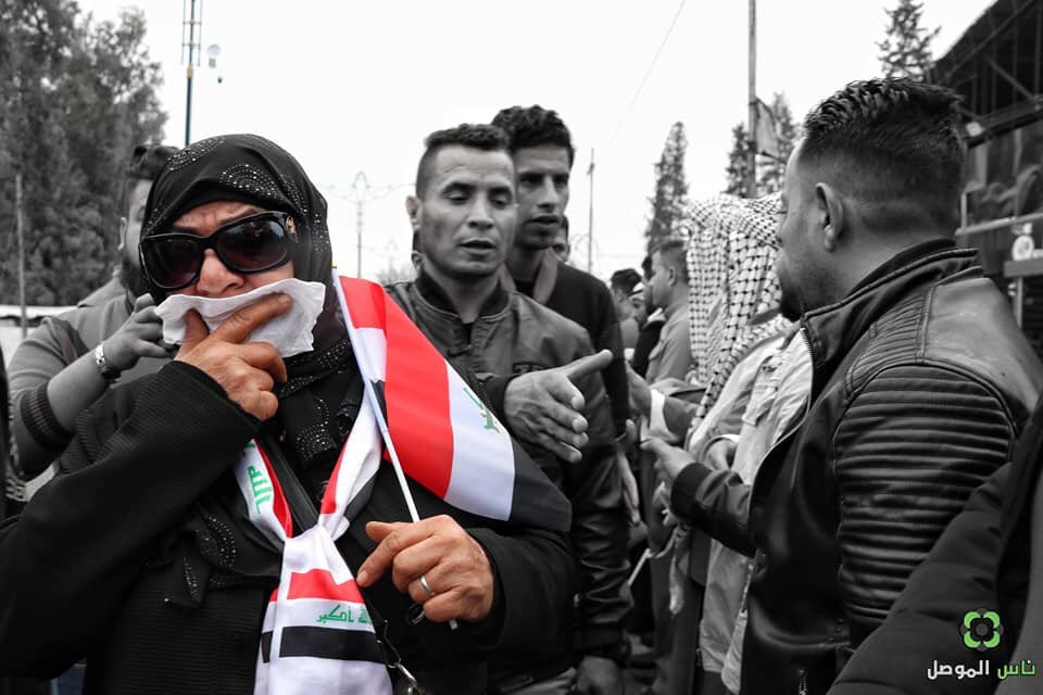 nasalmosul's tweet photo. Yesterday a delegation representing people from across Iraq arrived to #Mosul to stand with the victims of the Ferry tragedy. https://t.co/MMBBCRMbJF