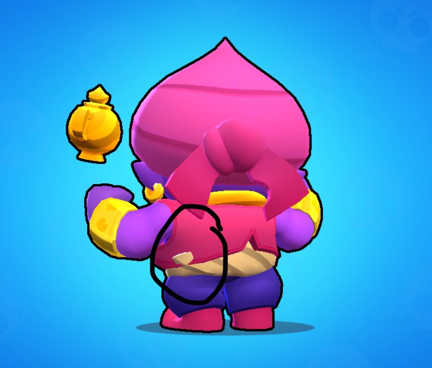 33 Top Images Pixel Art Brawl Stars Gene Obby Brawl Stars Amino Rantingonscreenmgl - brawl stars lamp genio